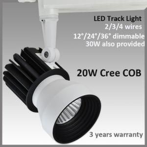 2/3/4 Wire Flexible 20W CREE LED Commercial Lighting