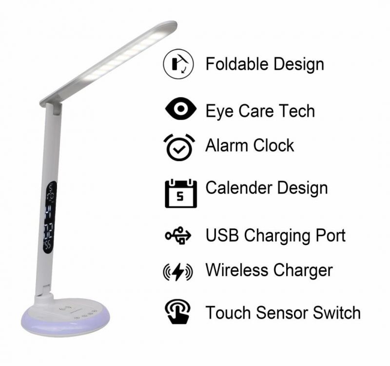 LED Table Lamp USB Operation Desk Lamp LED Table Lighting for Decorative Bedroom