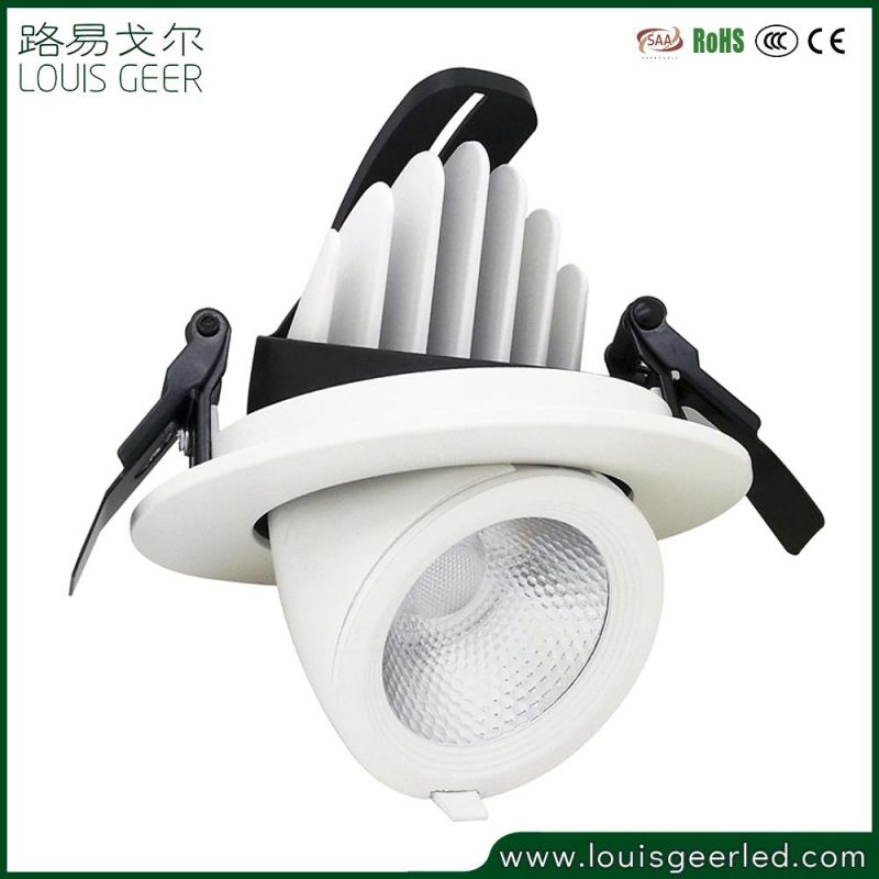 10W 15W 25W 35W CCC Recessed LED Ceiling Spot Light LED Focus Light Narrow Beam Angle COB Spot Light