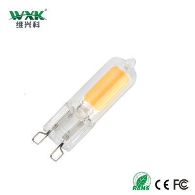 110V 220V G4 G9 LED COB Glass Housing Light Replacement Halogen Lamp