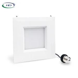 Square 6 Inch 12/15W with ETL/Energy Star Certificate Down Light