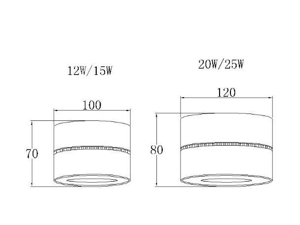 High Quality Rotatable Decorative LED Ceiling Light Track Light