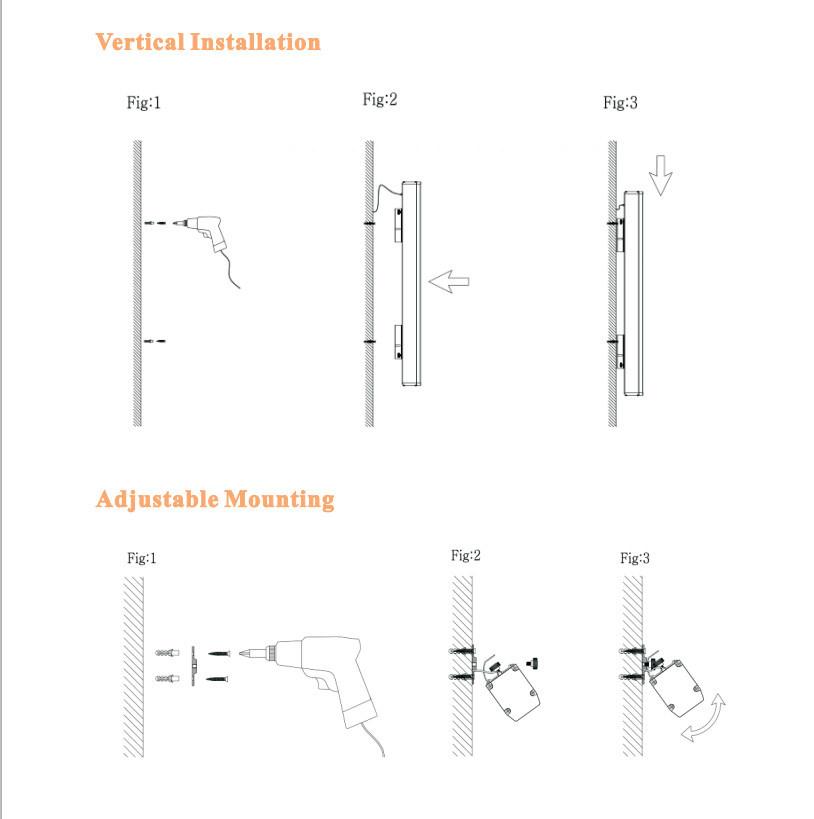 Seamless Connection 1.5m 50W IP20 LED Linear Trunking Light for Projects/Buildings