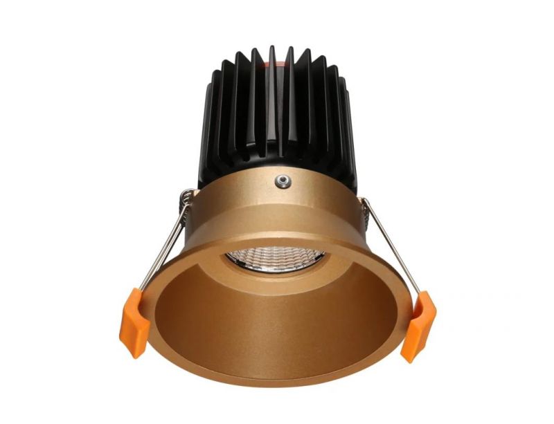 Golden Color MR16 Downlight Fixture + High Power COB X Series Module