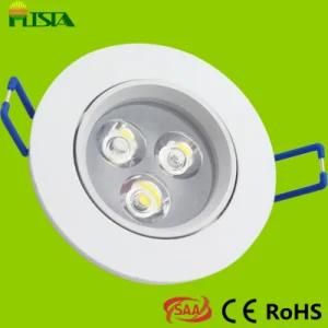 3W LED Ceiling Light with CE SAA RoHS Approval (ST-CLS-B01-3W)