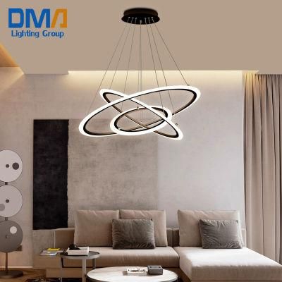 2022 Dining Room Modern Decorative Circle Lamps LED Pendant Light