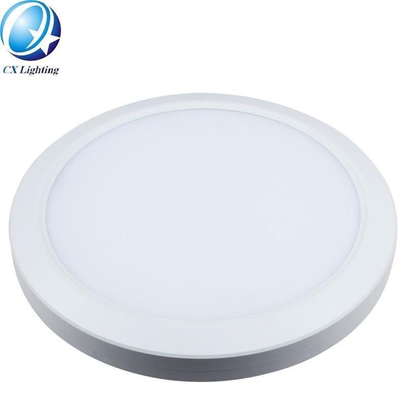 Free Opening Hole Size Frameless Recessed Round Panel Light