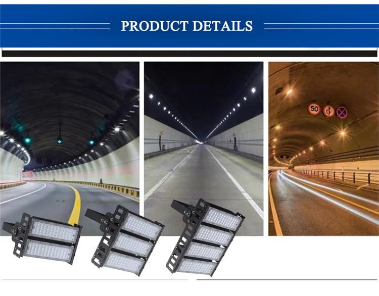 2-5years Warranty High Quality Factory Price 50W-600W Aluminium Tunnel Outdoor Stadium Waterproof IP65 LED Flood Light