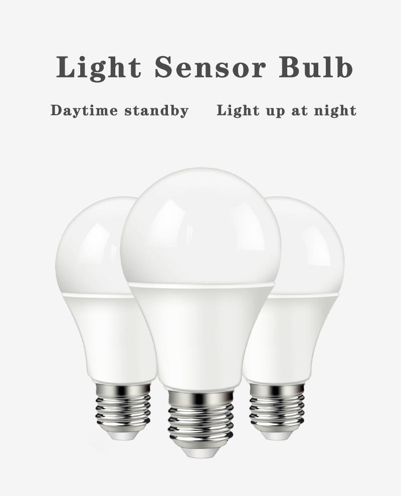 China Factory LED Light Sensor Control A60 10W Bulb Light High-End Atmospheric Grade