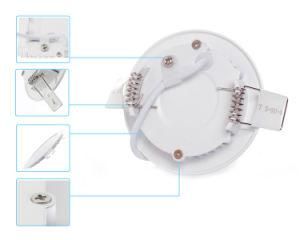 Factory Sale European Market 12W Round LED Panel Light