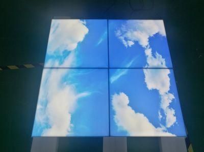 High Quality Cirrus Cloud Sky Frameless LED Panel Light for Hotel Lobby MRI restaurant Airport Shop Mall