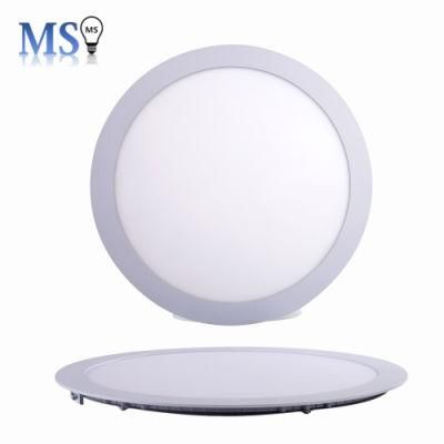 Hot Sale Price Electric Ultra Thin Slim Indoor Studio Round Surface Flat LED Ceiling Panel Light