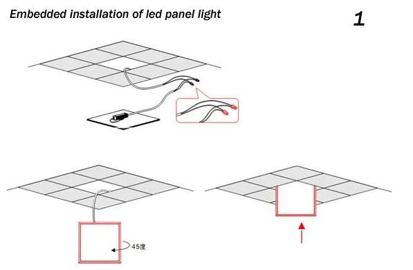 Dimmable 2footx2foot LED Ceiling Grid LED Panel Light 600X600mm 40W