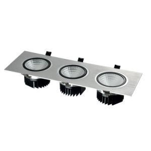 3*10W LED Grille Lamp for Ceiling Lighting