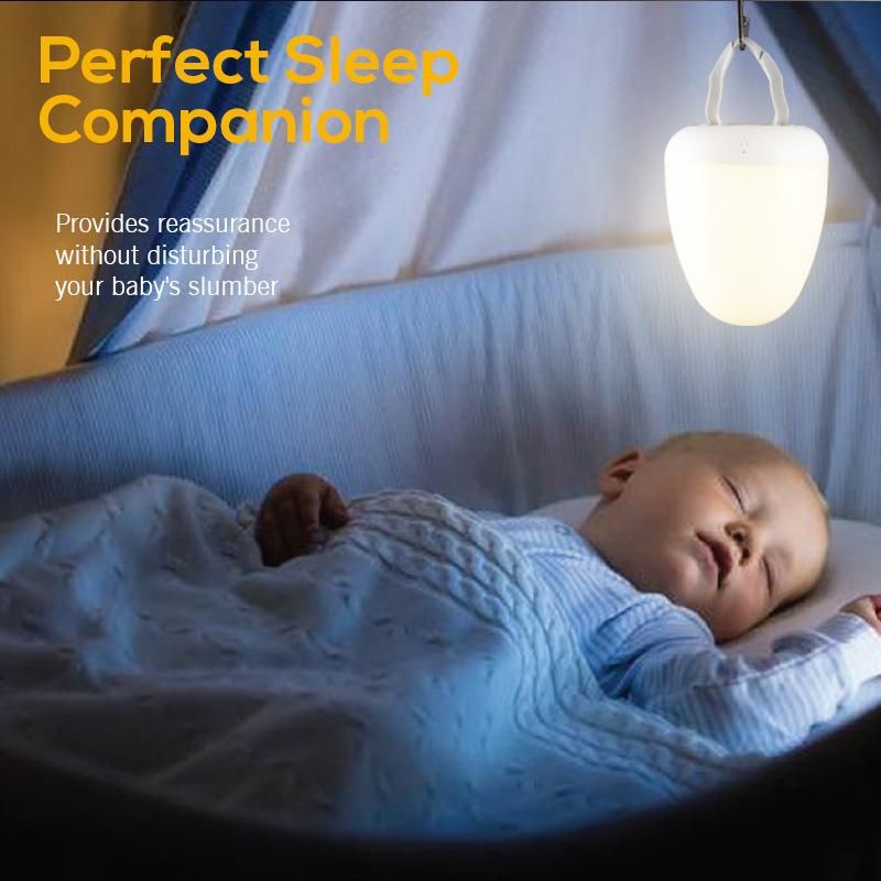 LED Night Lamp Baby Bedroom Desktop Touch Sensor Silicone Light