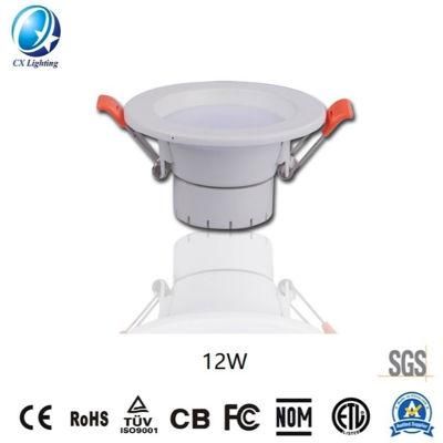 2700K-6500K Aluminium Housing IP20 LED Downlight 5 W