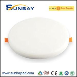 Foshan Sunbay Round Indoor Lamp IP44 LED Frameless Ceiling Light 18W