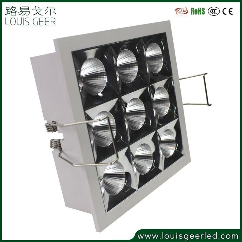 Old Style Indoor Commercial Lighting 10W 20W Energy Saving Recessed Mounted LED Down Light