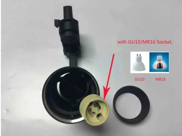 Ce Golden Color Light Aluminum Spotlight Housing for GU10 MR16 Dilin