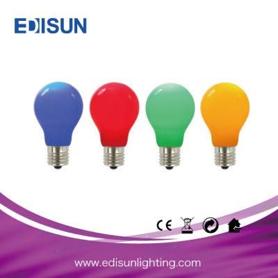 Colorful Lamp 6W A60 E27 B22 LED Bulb Light for Christmas