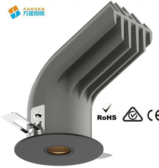 LED Recessed Spotlight Ceiling Spotlight Fixed 10W Easily Fix COB