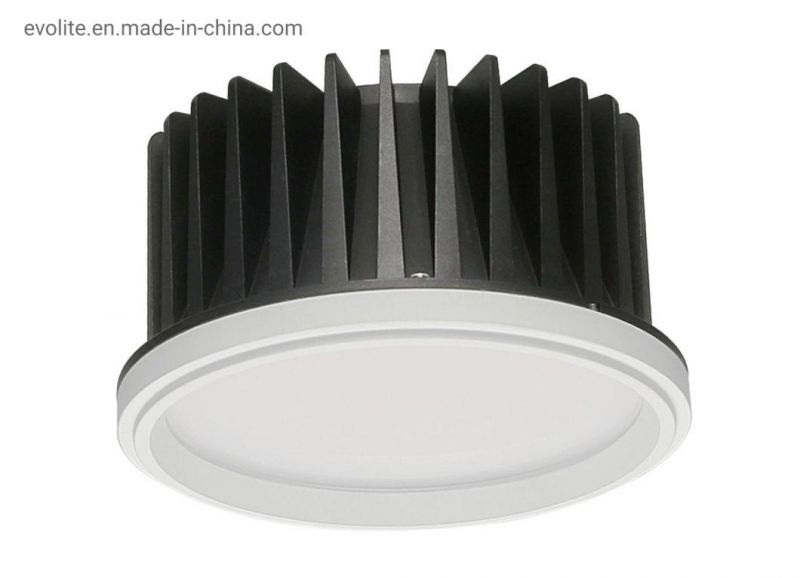 Die Cast Aluminum 2700-6500K IP65 Dimmable Recessed SMD LED Ceiling Downlight