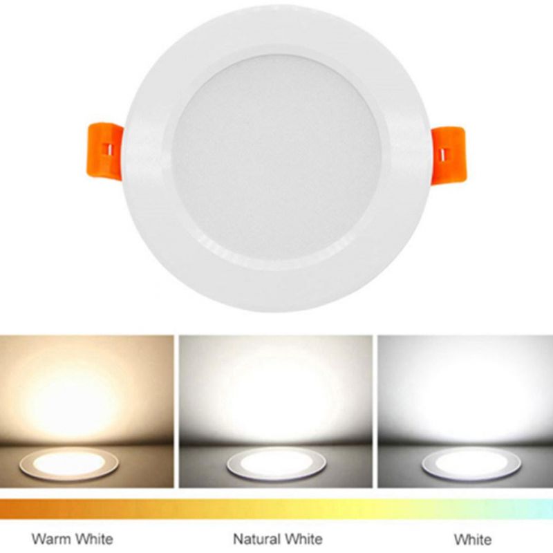 Driverless LED Recessed Downlight 2-in-1 SMD 2835 3W 5W 7W 9W 12W AC220V LED Ceiling Spot Light Bedroom Indoor Lighting