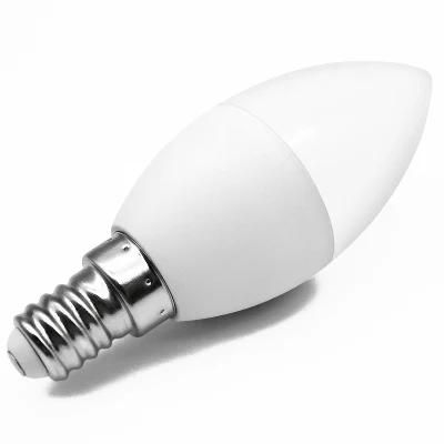 LED Bulb CE Approved New Design Tail-Drawing Candle Shape LED Bulb 7W E27 E14 Indoor Use