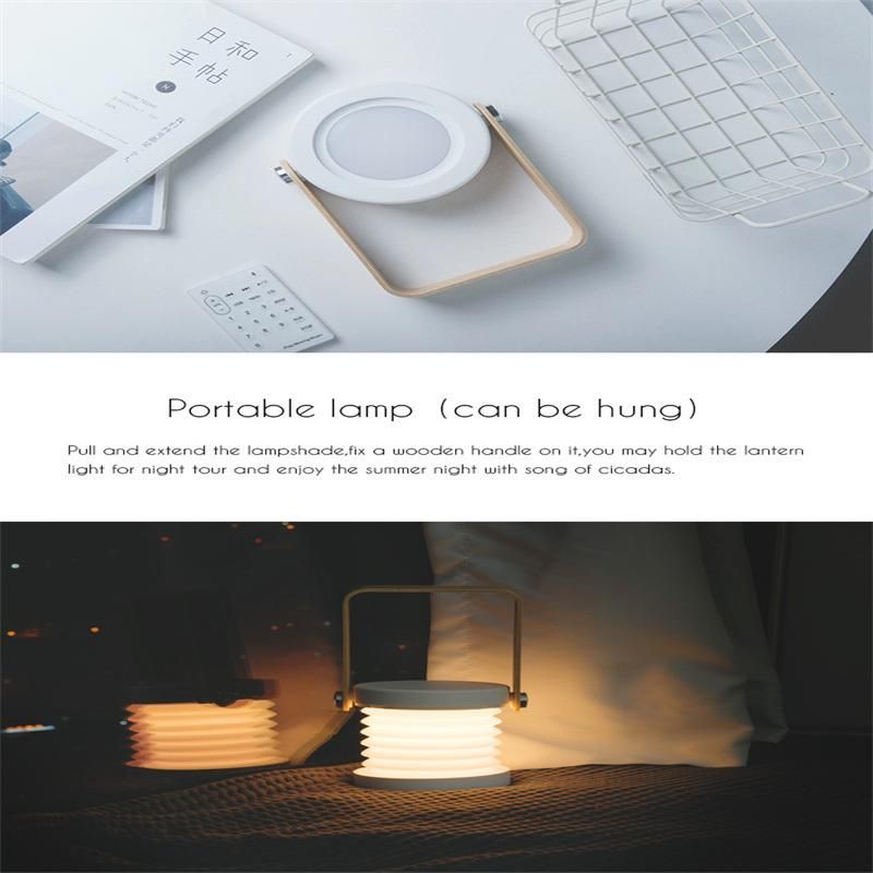 Dropshipping Creative Foldable LED Desk Lamp USB Charging Reading Lamp