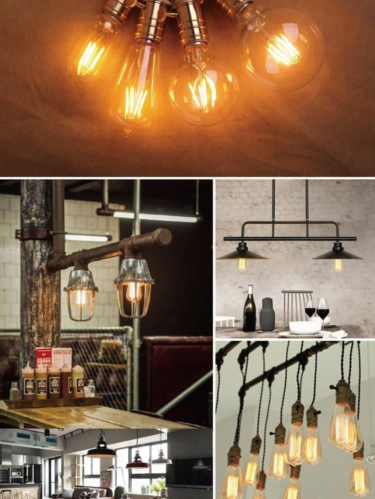 Decoration Retro E27 E12 LED Filament Bulb