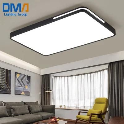 2021 New Modern Square Design China Indoor Home Bedroom Acrylic LED Ceiling Light