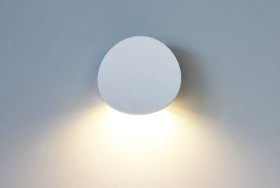 Round Modern Decorative Designer Lamp Living Room Bedroom Surface Mount Wall Light