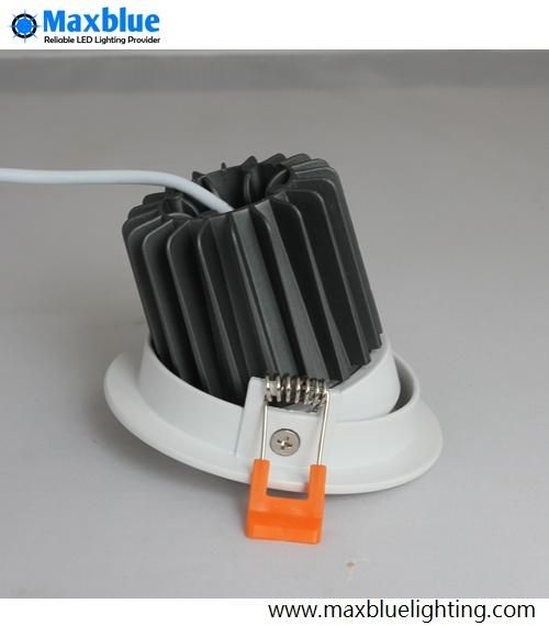 High CRI 9W/12W Commercial Lighting Dimmable COB LED Downlight
