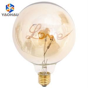 Indoor Decorative Edison Retro Lamp G80 LED Filament Bulbs