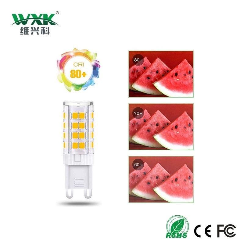 Mini Size AC110 220V G9 LED Light Bulbs 4.5W 3000K LED Light G9