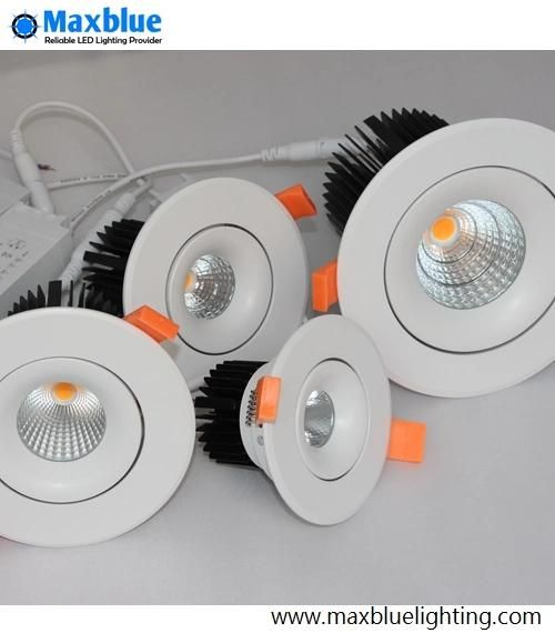 45W 240V Recessed CREE COB LED Ceiling Fixture Downlight