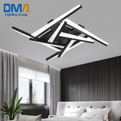 Zhongshan 68W Remote Control Wholesale Modern Acrylic LED Ceiling Light for Living Room