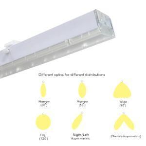 T5 LED Linear Light Fixture 4FT - 8FT 30W 60W Dimmable Integrated Double Tube Trunking