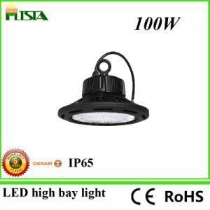 Ce RoHS 5 Years Warranty 100W Industrial UFO LED High Bay Light