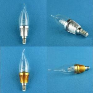 E14 3W White LED Candle Light (YC-4026(1*3W))