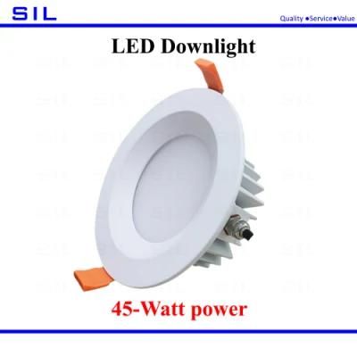 40W 45watt Die Casting Ceiling Spot Lights Heat Dissipation Process Designed LED Down Light