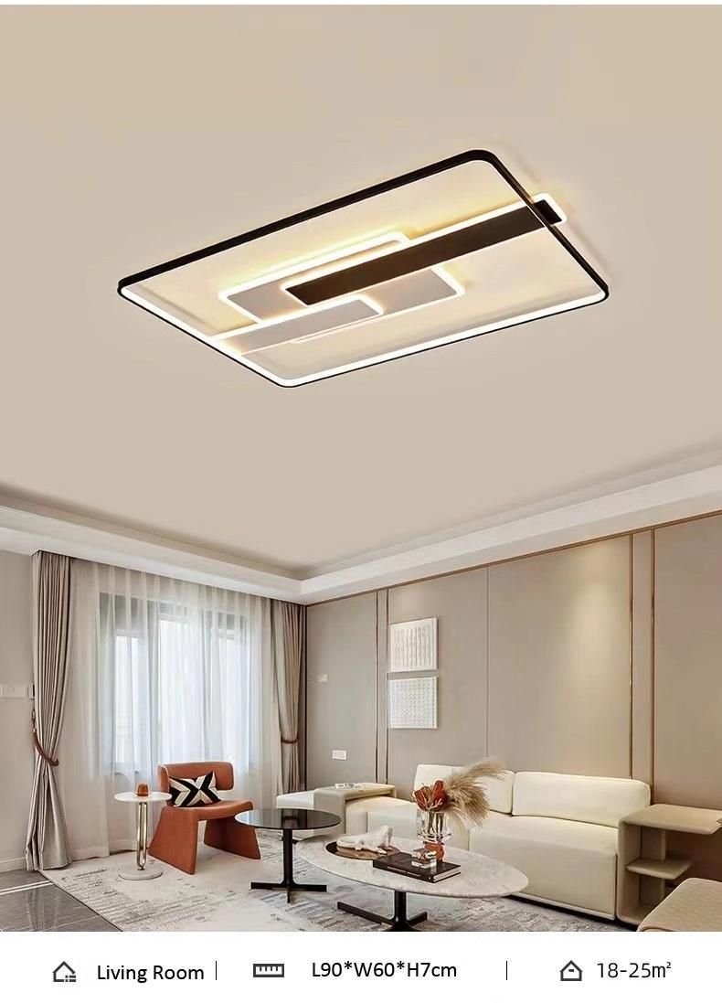 2022 Combination Bedroom Living Dining Room Home Lighting Modern LED Geometric Ceiling Light Chandelier