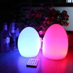 RGB LED Table Lamp with Remote Control for Hotel