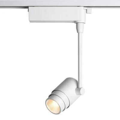 White Commercial Ceiling Lighting COB LED Track Light