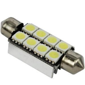 Canbus LED Car Light White 5050-8SMD-41mm C5w / Festoon LED Bulb