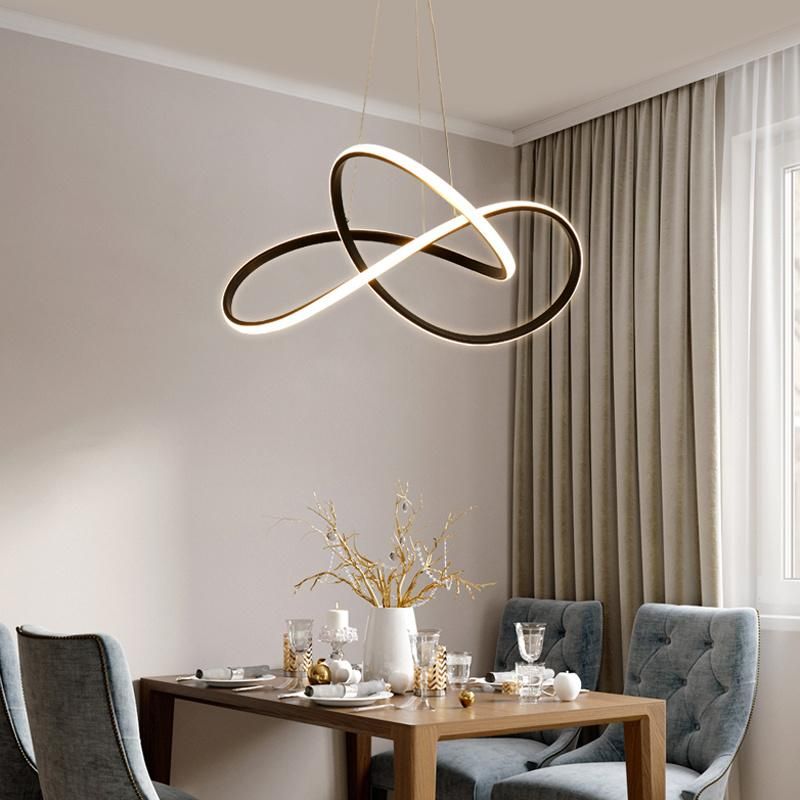 Zhongshan Art Design Acrylic LED Pendant Lamp Simple Type