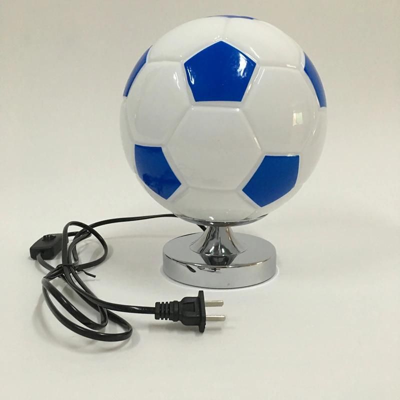 Football Basketball Glass Ball Bar Restaurant Children′s Room Decoration Table Lamp Ceiling Lamp