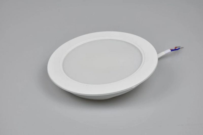 Chinese Factory LED Light 15W Round Recessed Slim LED Panel Light High Quality with CE RoHS ERP Approval 2 Years Warranty for Indoor Lighting