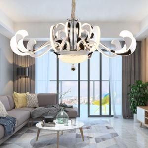 Stainless Steel Acrylic Morden Chandelier for Home