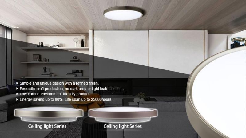 Modern Design LED Ceiling Lamp with Elegant Appearance for Smart Home